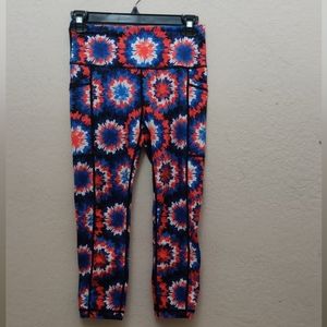 Constantly Varied Gear Fireworks NWOT XS Leggings Capris